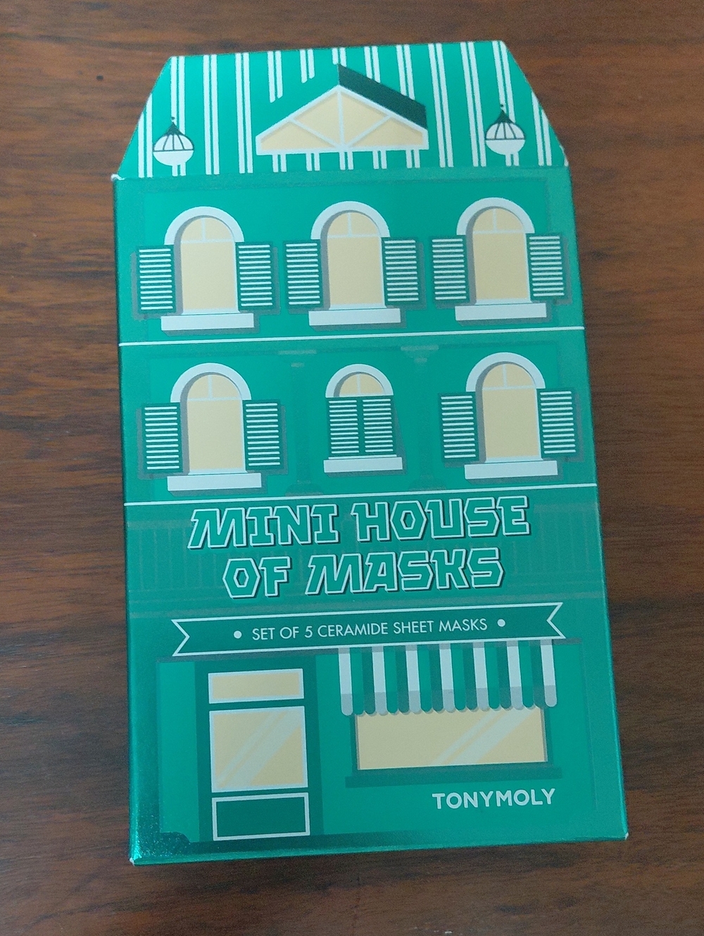 TONYMOLY Mini House of Masks Green Sheet Mask Set